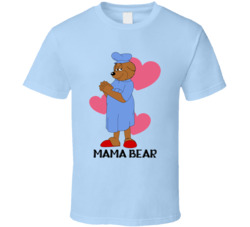 Mama Bear The Three Bears Looney Tunes Cartoon T Shirt