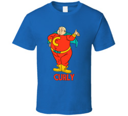 Curly The Robonic Stooges Animated Tv Series T Shirt