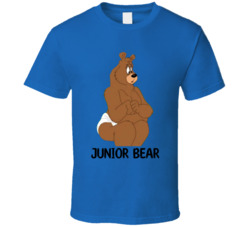 Junior Bear The Three Bears Looney Tunes Cartoons T Shirt