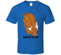 Junior Bear The Three Bears Looney Tunes Cartoon T Shirt