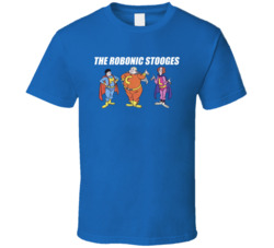 The Robonic Stooges 80s Animated Tv Series T Shirt