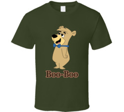 Boo-boo Bear Hanna Barbera Cartoon Character T Shirt
