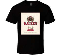 Kauzen Pils Premium Bier Logo T Shirt