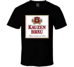 Kauzen Brau Ochsenfurter Beer Logo T Shirt