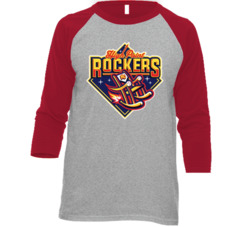 High Point Rockers North Carolina Minor League Baseball Fan Raglan T S