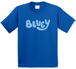 Bluey New Logo Cartoon T Shirt