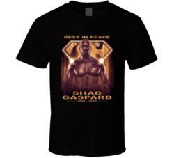 Shad Gaspard Rest In Peace Wrestling Fan T Shirt