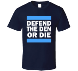 Defend The Den Or Die Detroit Football T Shirt