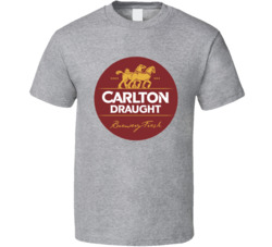 Carlton Draught Brewery Fresh Beer T Shirt