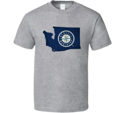 Seattle Baseball Washington State T Shirt