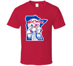 Win Twins Baseball State T Shirt