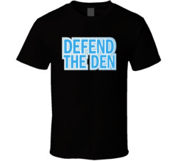 Defend The Den Detroit Football Fan T Shirt