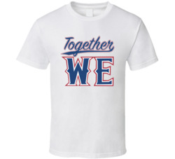 Together We Texas Baseball Fan T Shirt