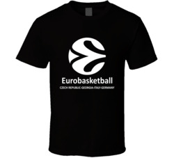 Eurobasketball Czech Republic Georgia Italy Germany T Shirt