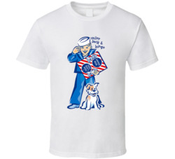 Sailor Jack And Bingo Cracker Jack Snack T Shirt