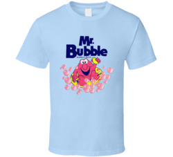 Mr Bubble Bubble Bath T Shirt