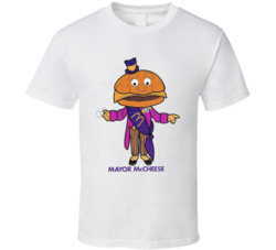 Mayor Mccheese Mcdonald's Mascot Character T Shirt