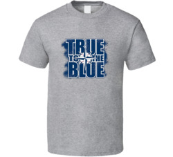 True To The Blue Seattle Baseball Fan T Shirt