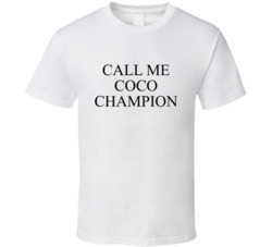 Call Me Coco Champion Gauff Tennis T Shirt