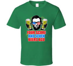 Laszlo Four Score And Seven Beers Ago What We Do In The Shadows T Shir