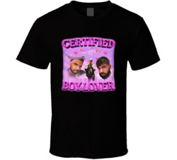 Certified Boy Lover Music Fan T Shirt