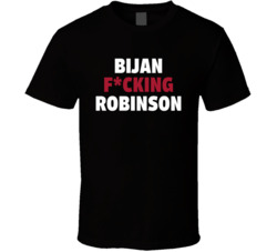 Bijan F-cking Robinson Atlanta Football Fan T Shirt