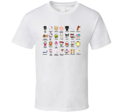 Sanrio Characters T Shirt