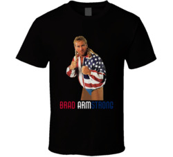 Brad Armstrong Wrestling Fan T Shirt