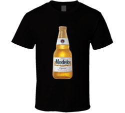 Modelo Actual Beer T Shirt