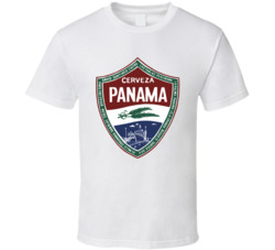 Cerveza Panama Beer Vintage Logo T Shirt