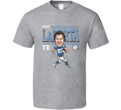 Sam Laporta Caricature Detroit Football Fan T Shirt