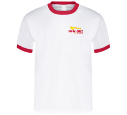 In-n-out Burger Burger Restaurant Chest Crest T Shirt