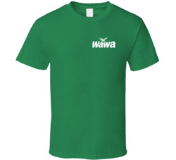Rob Mcelhenney Wawa Eagles Chest Crest T Shirt