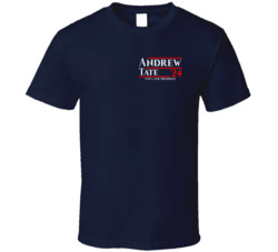 Andrew Tate Top G For President 2024 Chest Crest T Shirt