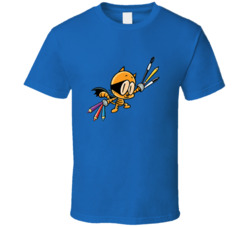 Catkid Cat Kid Holding Paint Brushes Book T Shirt