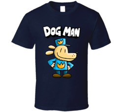 Dog Man Police Officer Dog Man Childrens Stories T Shirt