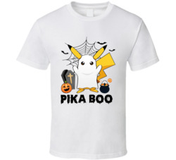Pika Boo Pokemon Pikachu Halloween T Shirt