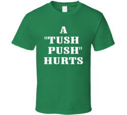 A Tush Push Hurts Philadelphia Football Fan T Shirt