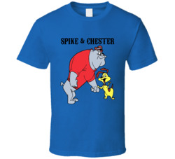 Spike And Chester Looney Tunes Characters T Shirt