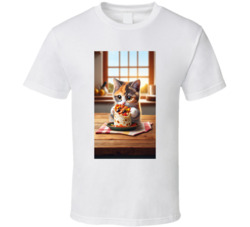 Kitten Eating A Burrito T Shirt