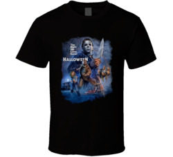 Halloween The Night He Came Back Movie Fan T Shirt