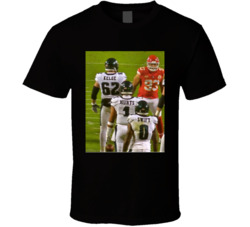 Kelce Hurts Swift Philadelphia Football T Shirt
