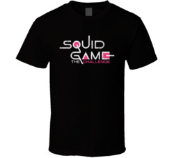 Squid Game The Challenge Logo T Shirt