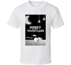 Porky In Wackyland Cartoon T Shirt