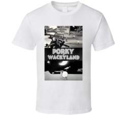 Porky In Wackyland Pig Movie T Shirt
