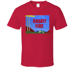 Rabbit Fire Cartoon Still Looney Tunes T Shirt