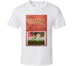 One Froggy Evening Cartoon T Shirt