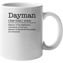Dayman Fighter Of The Nightman Definition Mug