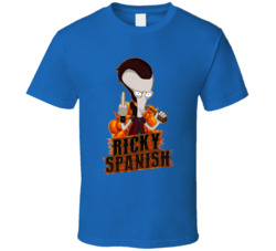 Ricky Spanish American Dad Tv Series Fan T Shirt