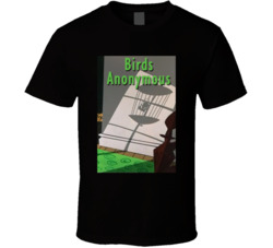 Birds Anonymous Cartoon T Shirt